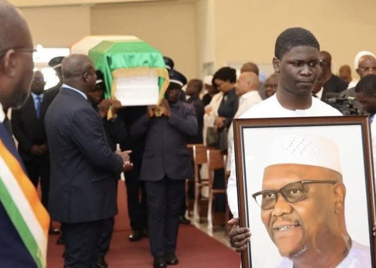 Levée de corps de Zoumana Bakayoko