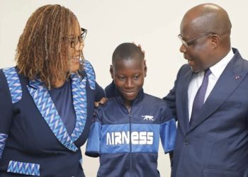 Doueu Bagui Sidney par le ministre de la Cohésion nationale