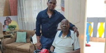 Samuel Eto’o et Nana Saleng