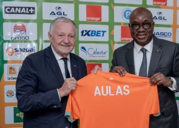 Finale Ligue de Football Féminin Professionnel Français : Jean-Michel Aulas en visite officielle en Côte d’Ivoire