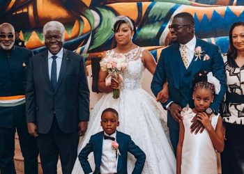 L'humoriste, Joël Éric N’Gadi et sa compagne Diasso Marie Sandrine Bahi se sont mariés