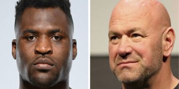 Francis Ngannou et Dana White