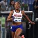 Marie-Josée Ta Lou Smith a remporté l’épreuve du 100 mètres féminin lors de l’étape italienne de la Diamond League