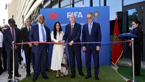 l’inauguration officielle du Bureau Afrique de la FIFA à Rabat-Salé, au Maroc