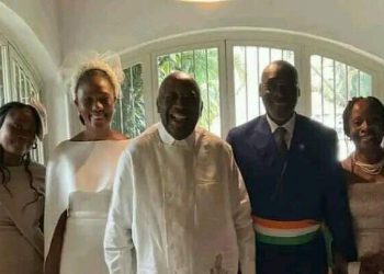 Laurent Gbagbo et Nady Bamba ont officialisé leur union devant le maire à Cocody