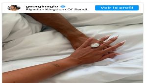 Cristiano Ronaldo et Georgina Rodriguez