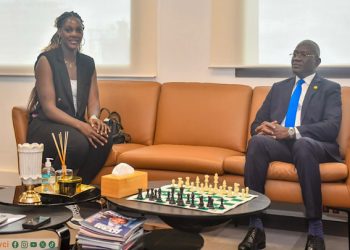 Adjé Silas Metch, a reçu ce mardi 12 août 2025, dans son cabinet, Diaby Kariata