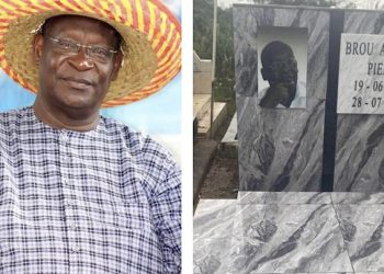 Brou Amessan Pierre-Israël, décédé le 28 juillet 2025 à Abidjan, a été inhumé ce 30 août