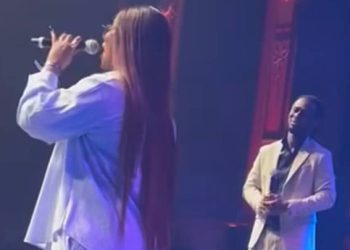 Roseline Layo a été invitée par son frère KS Bloom pour monter sur scène à ses côtés à Montréal