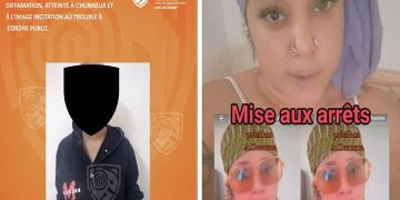 Une influenceuse arrêtée
