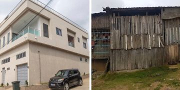 L’ancienne et la nouvelle maison de Agalawal