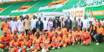 le ministère délégué des Sports et du Cadre de Vie, en partenariat avec le Comité national de Soutien aux Éléphants (CNSE), a lancé officiellement le Village Eléph’Fan