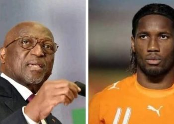 Jacques Anouma et Didier Drogba