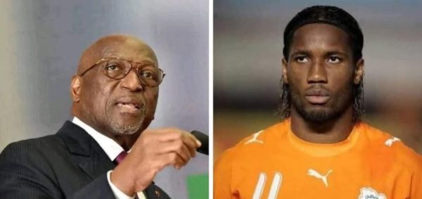 Jacques Anouma et Didier Drogba