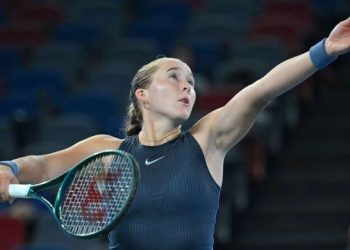 la jeune joueuse de tennis russe, a subi une défaite inattendue lors du tournoi de Ningbo