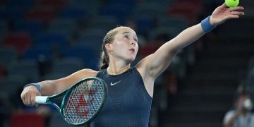 la jeune joueuse de tennis russe, a subi une défaite inattendue lors du tournoi de Ningbo