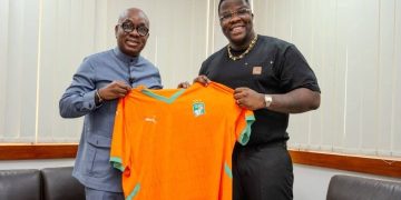 Apoutchou National chez le président de la FIF