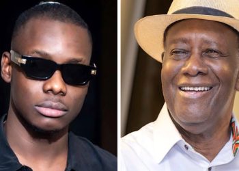 Sidiki Diabaté et le Président Ouattara