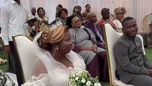 L'adjudante Sarah Ebabi et son époux