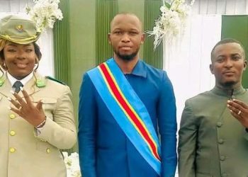 L'adjudante Sarah Ebabi et son époux