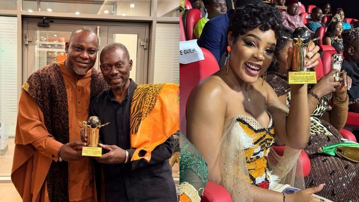 Fortuné Akakpo et Eva Guehi