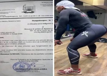 le jeudi 6 novembre 2025, le Président de la Délégation Spéciale de la Commune de Ouagadougou Christian Charles Rouamba