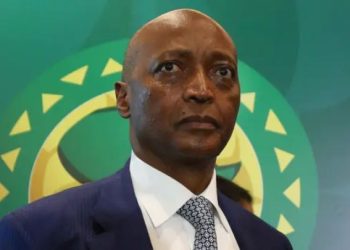 Le président de la Confédération africaine de football (CAF)