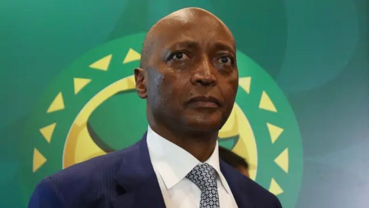 Le président de la Confédération africaine de football (CAF)