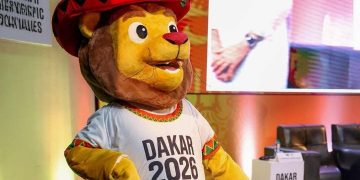 La mascotte des Jeux olympiques de Dakar