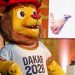 La mascotte des Jeux olympiques de Dakar