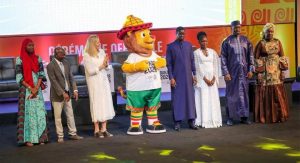 La mascotte des Jeux olympiques de Dakar