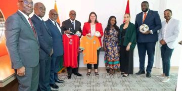 Yacine Idriss Diallo, accompagné d’une délégation fédérale, a été reçu ce jeudi par la nouvelle ambassadrice du Canada en Côte d’Ivoire, S.E.M. Sandra Choufani