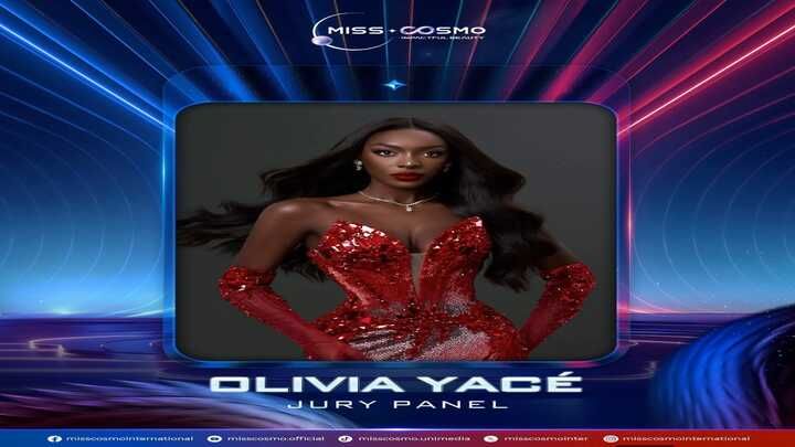 Olivia Yacé rejoint le jury de Miss Cosmo 2025
