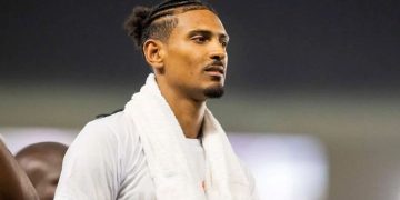 Sébastien Haller, attaquant ivoirien