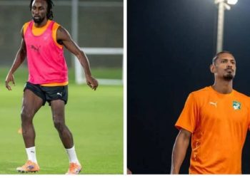 Sébastien Haller et Evann Guessand