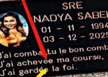 Côte d’Ivoire : L&rsquo;inscription gravée sur la tombe de Nadiya Sabeh décédée fait le buzz