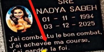 Côte d’Ivoire : L’inscription gravée sur la tombe de Nadiya Sabeh décédée fait le buzz