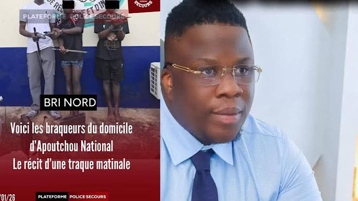 Le domicile de l’influenceur Apoutchou National a été cambriolé tôt ce matin du vendredi 23 janvier 2026