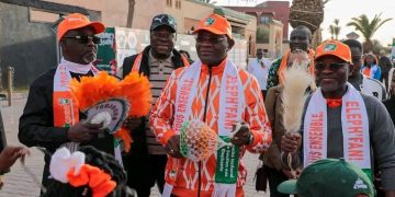 Jeudi 1er janvier 2026, le ministre délégué en charge des Sports et du Cadre de vie, Adjé Silas Metch, a effectué une visite remarquée au Village ÉLÉPH’FAN de Marrakech