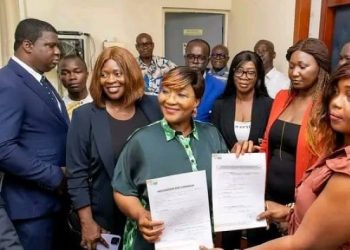 La présentatrice vedette de la première chaîne de la Radiodiffusion Télévision Ivoirienne (RTI 1), Marie-Laure N’Goran, a officiellement franchi une étape décisive de son engagement syndical