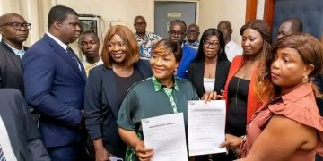 La présentatrice vedette de la première chaîne de la Radiodiffusion Télévision Ivoirienne (RTI 1), Marie-Laure N’Goran, a officiellement franchi une étape décisive de son engagement syndical