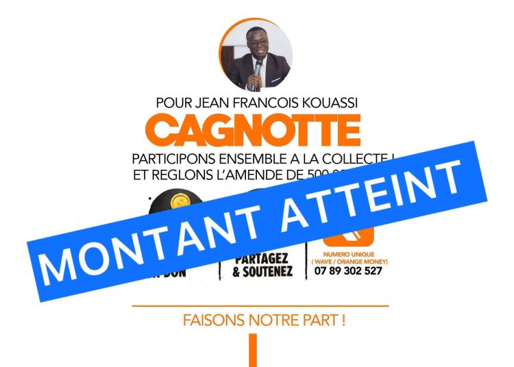 La solidarité des internautes ivoiriens s’est exprimée avec force ce lundi 26 janvier 2026, à la suite du procès de Jean-François Kouassi, plus connu sous les initiales JFK, tenu au Tribunal de première instance d’Abidjan-Plateau