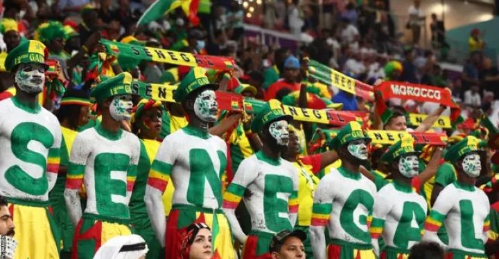 Les supporters sénégalais