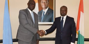 le vendredi 30 janvier 2026 dans la salle polyvalente de la Reprรฉsentation Permanente de la Cรดte dโIvoire auprรจs de lโONU