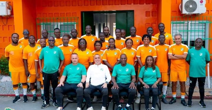 La Direction Technique Nationale (DTN) de la Fédération Ivoirienne de Football (FIF) renforce les bases de l’encadrement technique