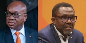 Idriss Yacine Diallo et Véron Mosengo-Omba