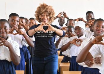 Josey s’est récemment rendue à Odienné pour participer à une activité de sensibilisation en faveur des jeunes filles