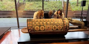 La cérémonie de libation du Djidji Ayokwè Kabato a eu lieu ce lundi 23 février 2026 au Musée du Quai Branly-Jacques Chirac en France