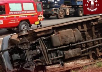 grave accident de la circulation s’est produit ce samedi 28 février 2026 à Ouéréguiékaha