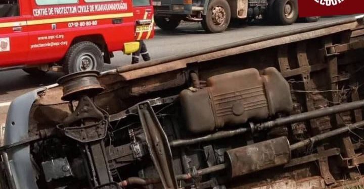 grave accident de la circulation s’est produit ce samedi 28 février 2026 à Ouéréguiékaha